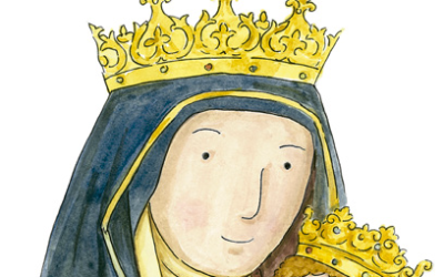 Orar con Calasanz. La Virgen María es tan gentil, que acepta toda devoción por pequeña que sea, contar que se haga con gran amor o cariño
